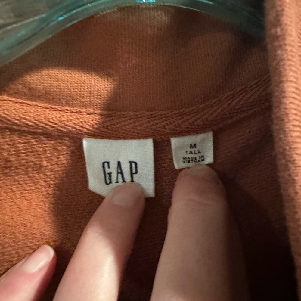 Gap 1/4 Zip Pullover Lightweight - image 2